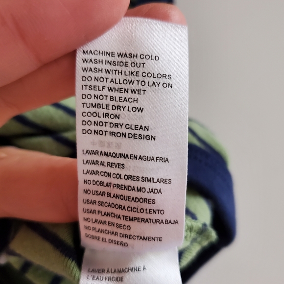 🎉Nike Boys Striped Onesie Size 6M * F0945 - Picture 5 of 7